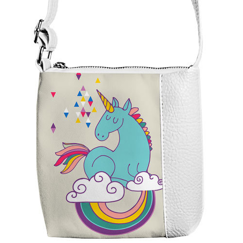 

Сумка детская Little prince/princess Presentville Единорог и радуга 18x18 см
