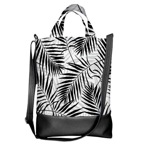 

Сумка городская City Presentville Тропики черная 34х40х11 см