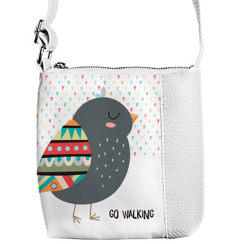 

Сумка детская Little prince/princess Presentville Птичка Go walking 18x18 см