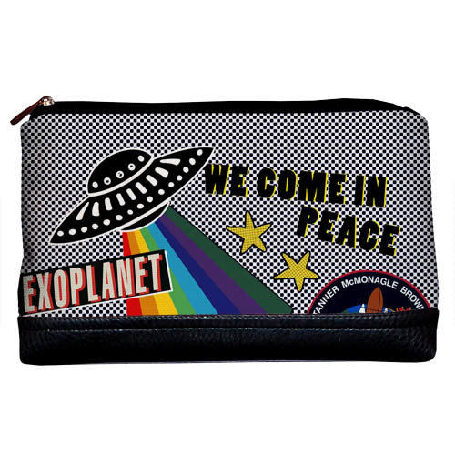 

Косметичка дорожная Lovely Presentville We come in peace 26x15x8 см