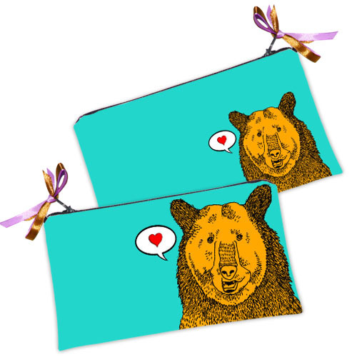 

Косметичка женская Presentville Ведмедь 20x12 см