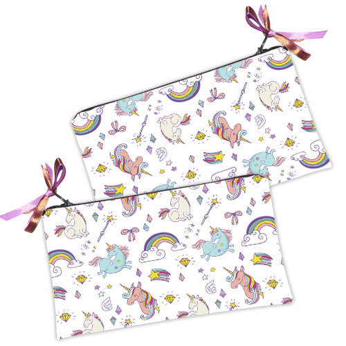 

Косметичка женская Presentville Единороги 20x12 см
