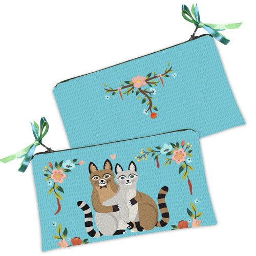 

Косметичка женская Presentville Котики 20x12 см