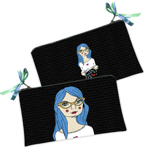 

Косметичка женская Presentville Бабочка в животе 20x12 см