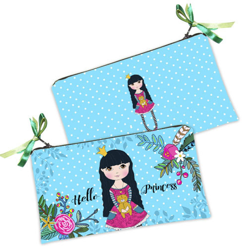 

Косметичка женская Presentville Hello princess 20x12 см