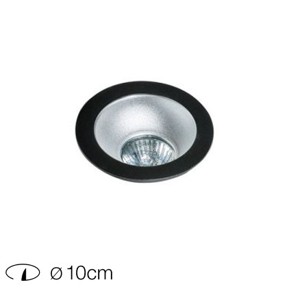 

Светильник врезной Remo 1 черный/алюминий az1732/az0829 Azzardo