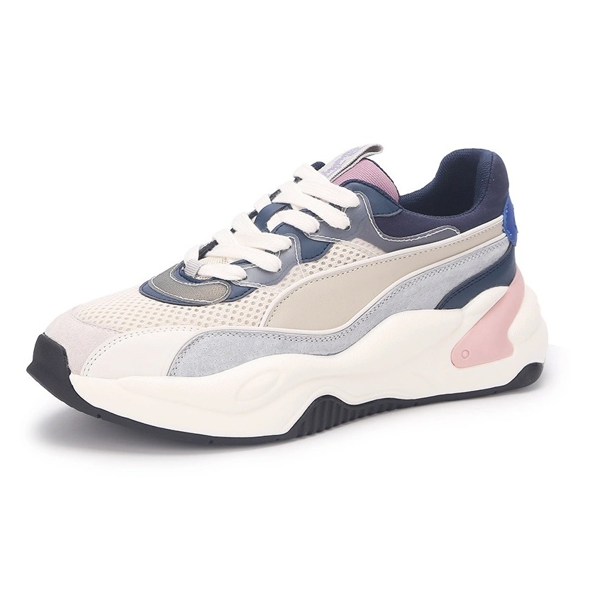 

Кроссовки женские dad shoes Blue wave Berni Fashion (38) Бежевый