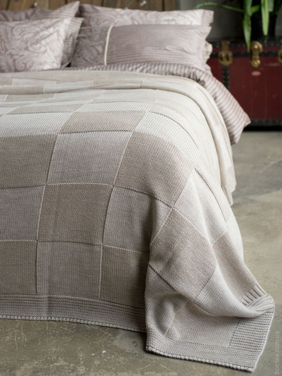 

Покривало 220x240 BETIRES ASPEN BEIGE (50% бавовна, 50% акрил)700350