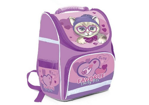 

Рюкзак каркасний Willy Lovely Cat для дівчинки 34х22х15см WL-870