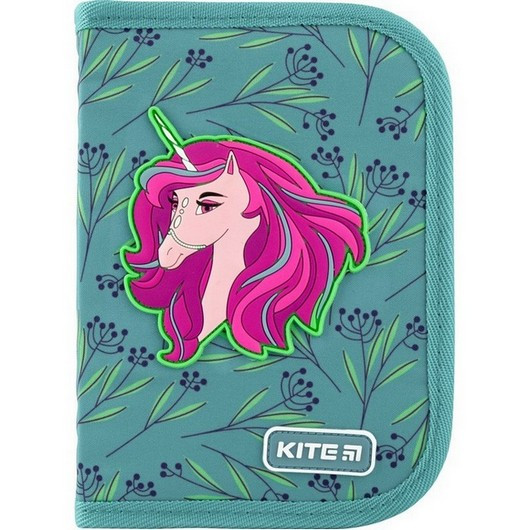 

Пенал шкільний Kite для дівчинки на 1 відділення, 2 відворота Lovely Sophie