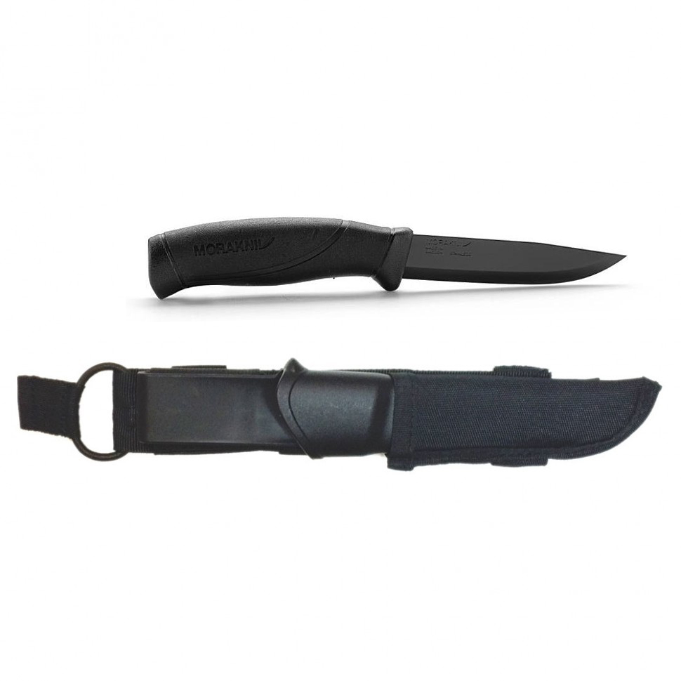 

Ніж Morakniv Companion Tactical BlackBlade чорний клинок колір рукоятки чорний