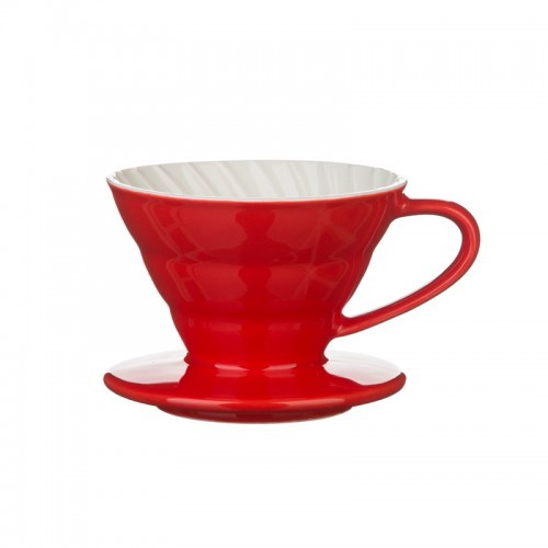 

Керамический Пуровер V60 Dripper 02 (400 мл.) Красный