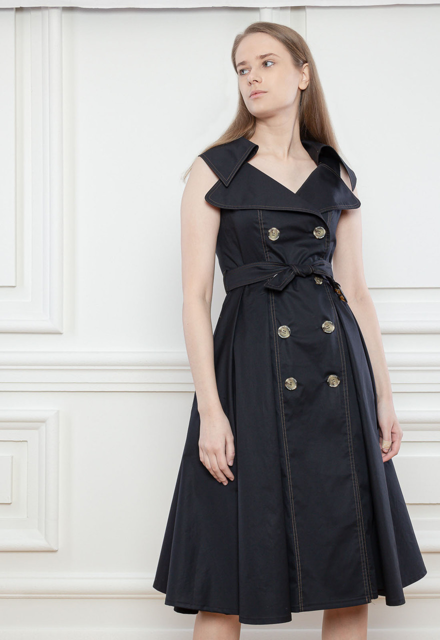

Платье Dolcedonna Рикарда 42 черное СК-21034