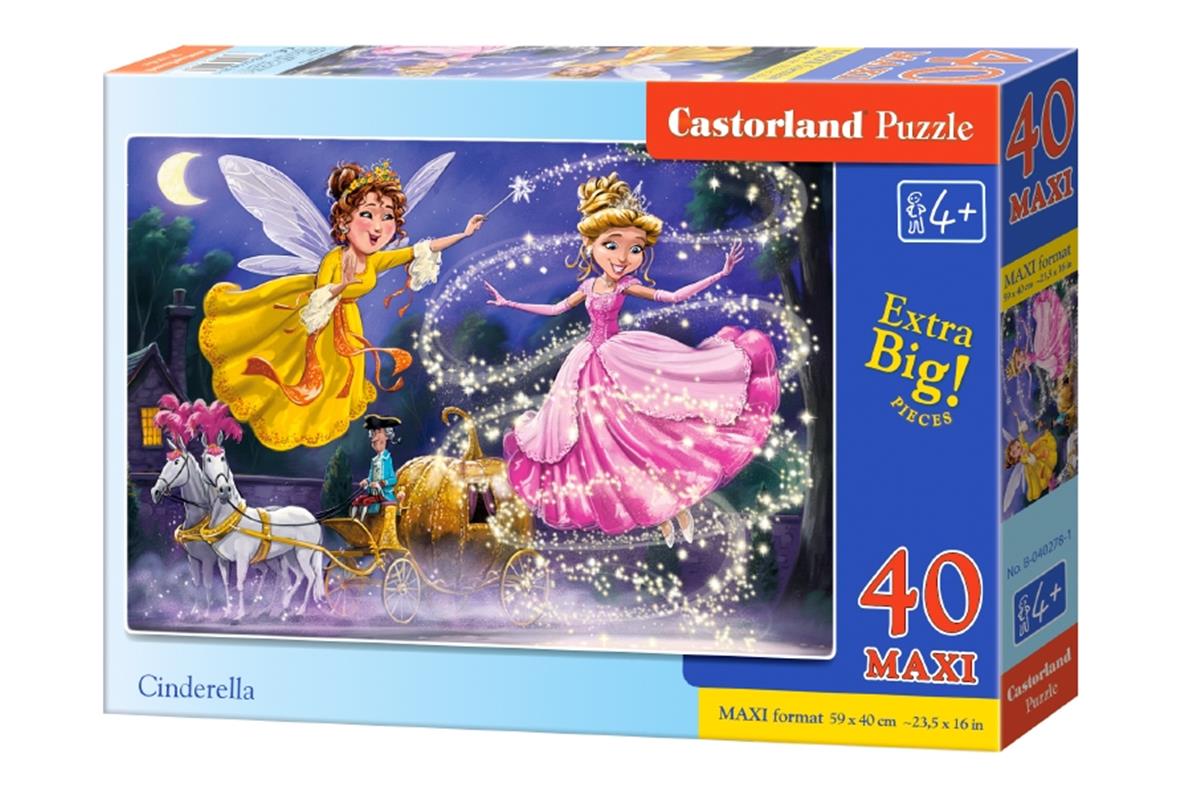 

Пазлы 40 MAXI элементов "Золушка", В~040278 | Castorland