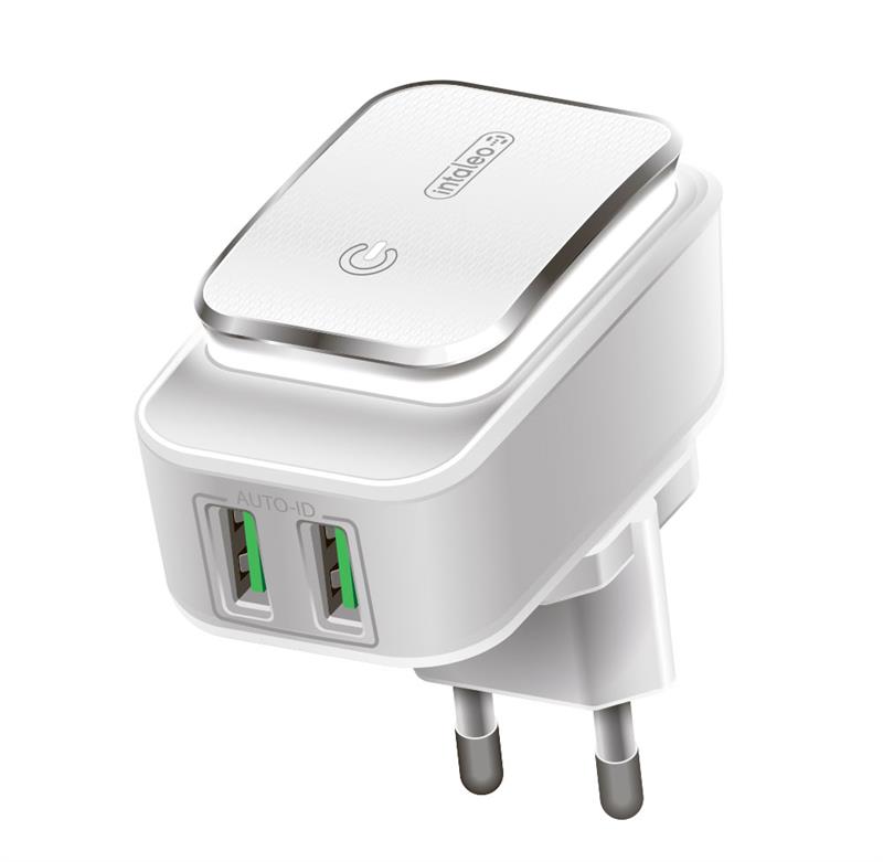 

Адаптер сетевой Intaleo TCL242 2USB 2.4A White