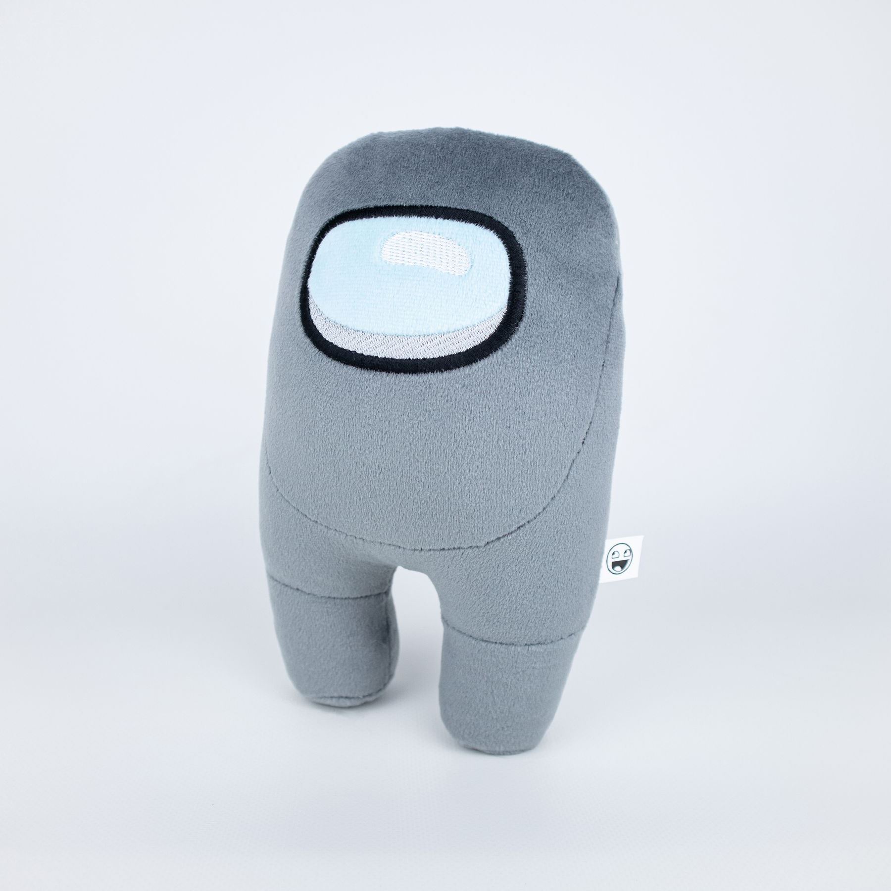 

М'яка іграшка Weber Toys космонавт Among Us Среди нас 20 см Сірий (123405)