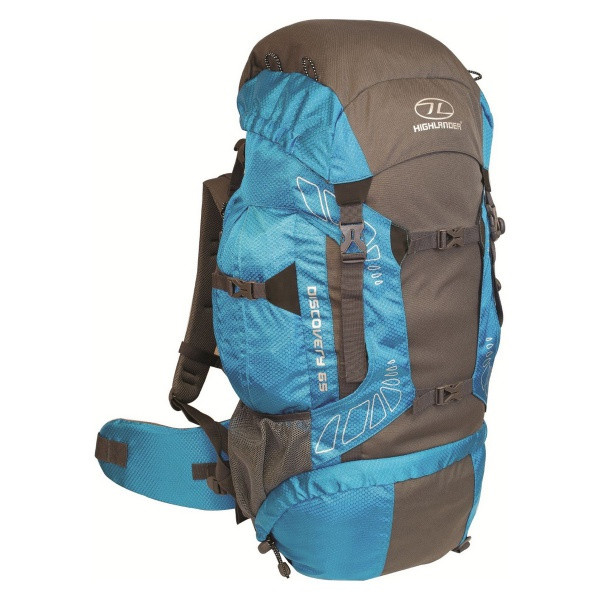 

Рюкзак туристический Highlander Discovery 65 Blue