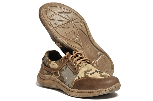 

Кроссовки Strongboots Пауни летние кожа “крейзи”/кордура 5650-2-5 (46)