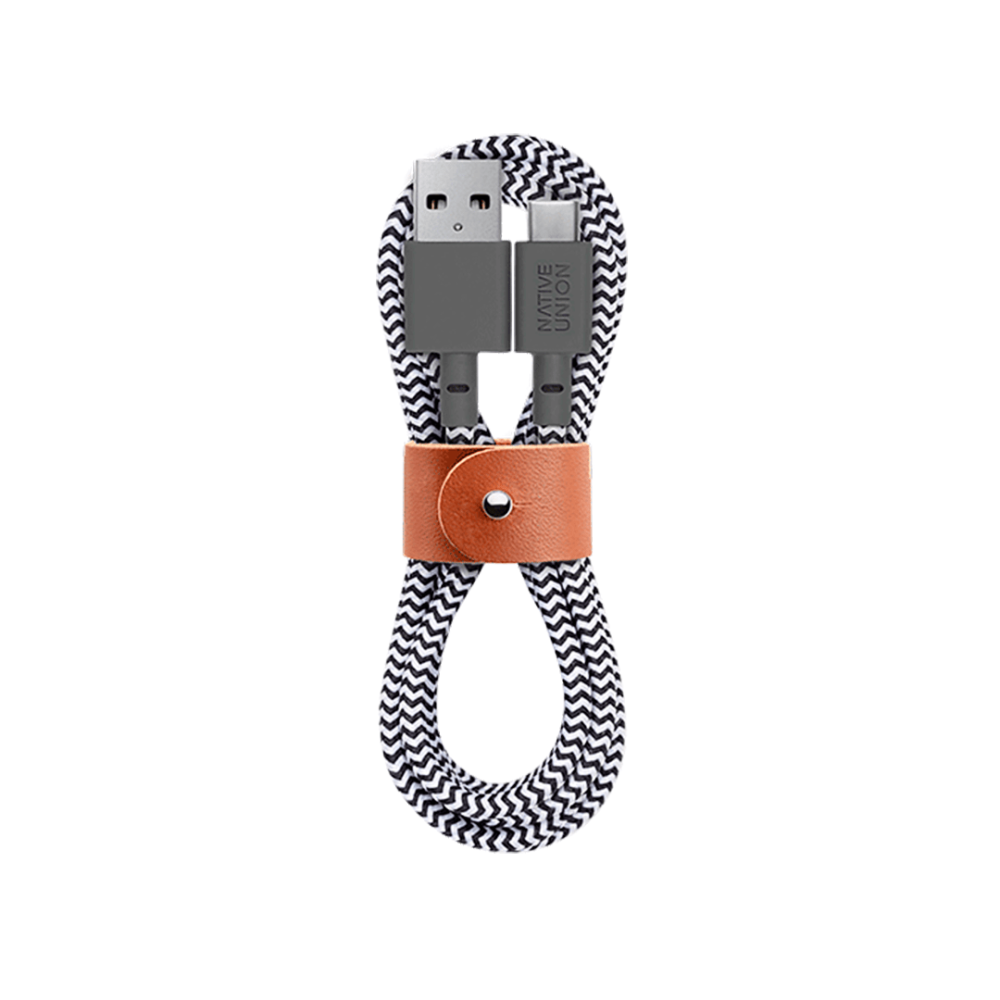 

Native Union Belt кабель USB-A to USB-C Zebra (1.2 m) (BELT-KV-AC-ZEB)