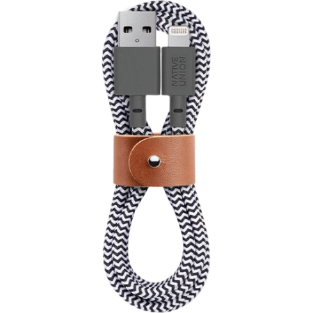 

Native Union Belt кабель Lightning Zebra (1.2 m) (BELT-L-ZEB-2-NP)