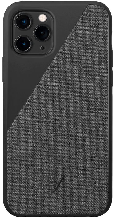 

Native Union Clic Canvas Case Black для iPhone 11 Pro Max (CCAV-BLK-NP19L)