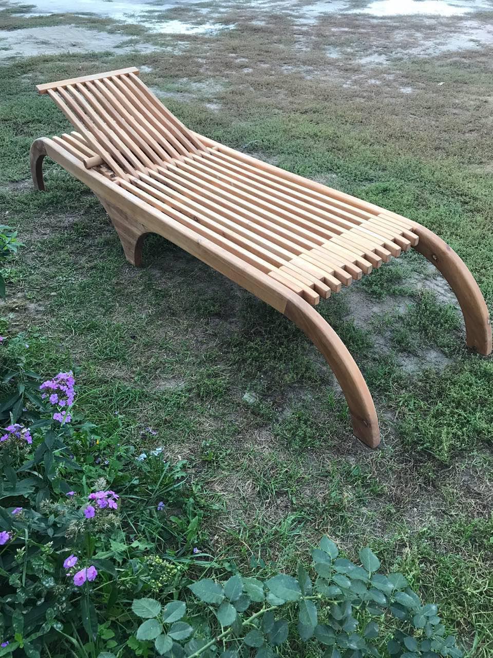 

Шезлонг из натурального дерева Woodworkers Релакс