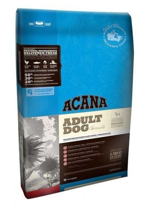 

Сухой корм ACANA Adult Dog 29/17 2 кг (00035-34)