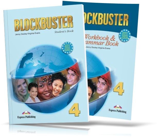 

Blockbuster 4, Student's book + Workbook / Учебник + Тетрадь (комплект) английского языка