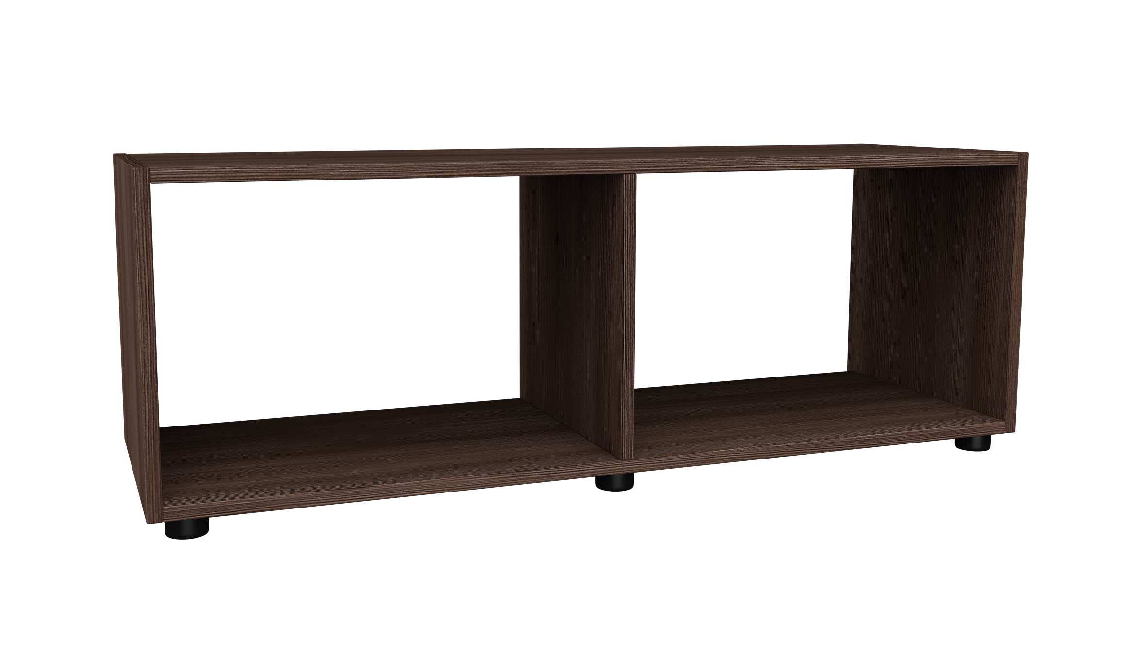 

Тумба ТВ MebelLoft 120х40х40 см темное дерево 5301