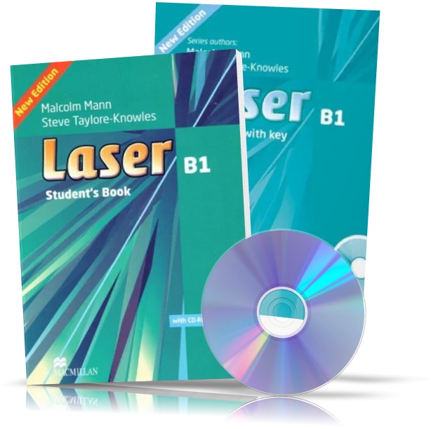 

Laser B1, Student's book + Workbook + CD / Учебник + Тетрадь английского языка