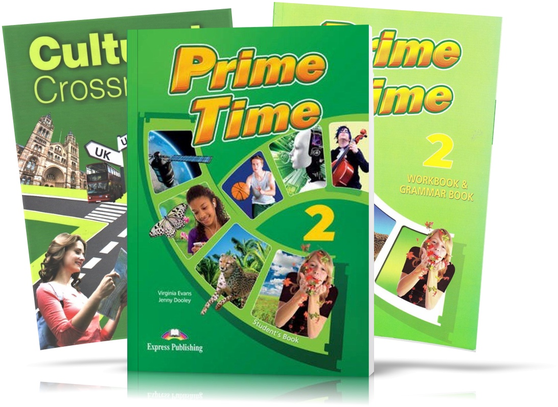 

Prime Time 2, Student's book + Workbook + CULTURAL CROSSROADS UKRAINE