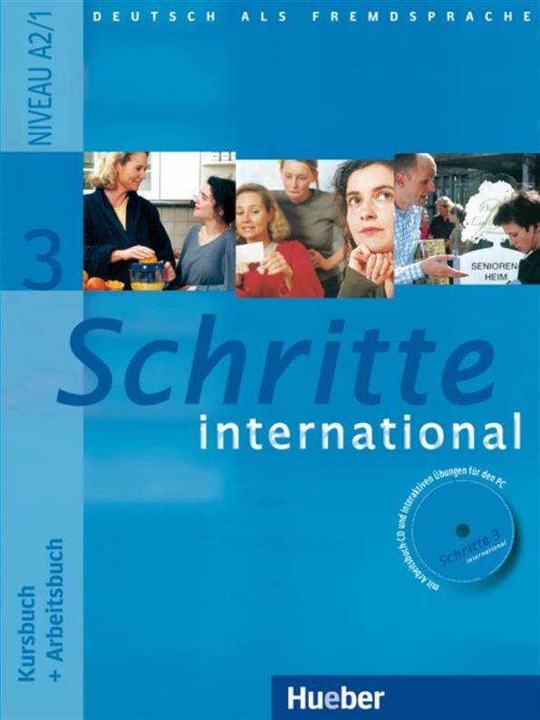 

Schritte International 3, Kursbuch + Arbeitsbuch + CD / Учебник + тетрадь с диском немецкого языка