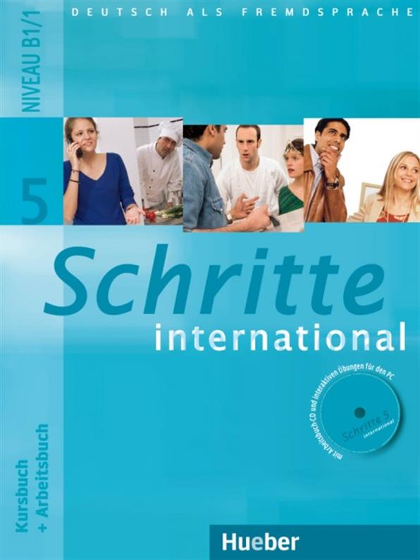 

Schritte International 5, Kursbuch + Arbeitsbuch + CD / Учебник + тетрадь с диском немецкого языка