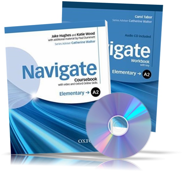 

Navigate A2 Elementary, Coursebook + Workbook / Учебник + Тетрадь (комплект с дисками) английского языка