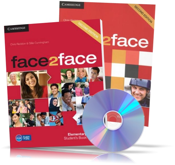 

Face2face Elementary, Student's + DVD + Workbook / Учебник + Тетрадь (комплект) английского языка