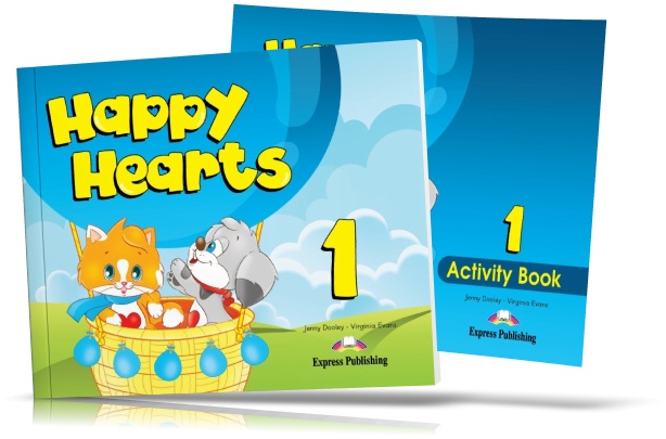

Happy Hearts 1, Pupil's book + Activity Book / Учебник + Тетрадь английского языка