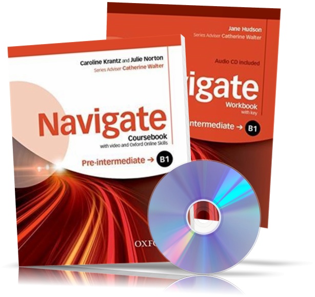 

Navigate B1 Pre~Intermediate, Coursebook + Workbook / Учебник + Тетрадь (комплект с дисками) английского языка