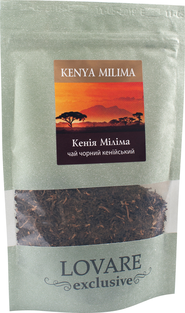Эксклюзивный черный листовой кенийский чай Lovare Kenya Milima 60 г ...