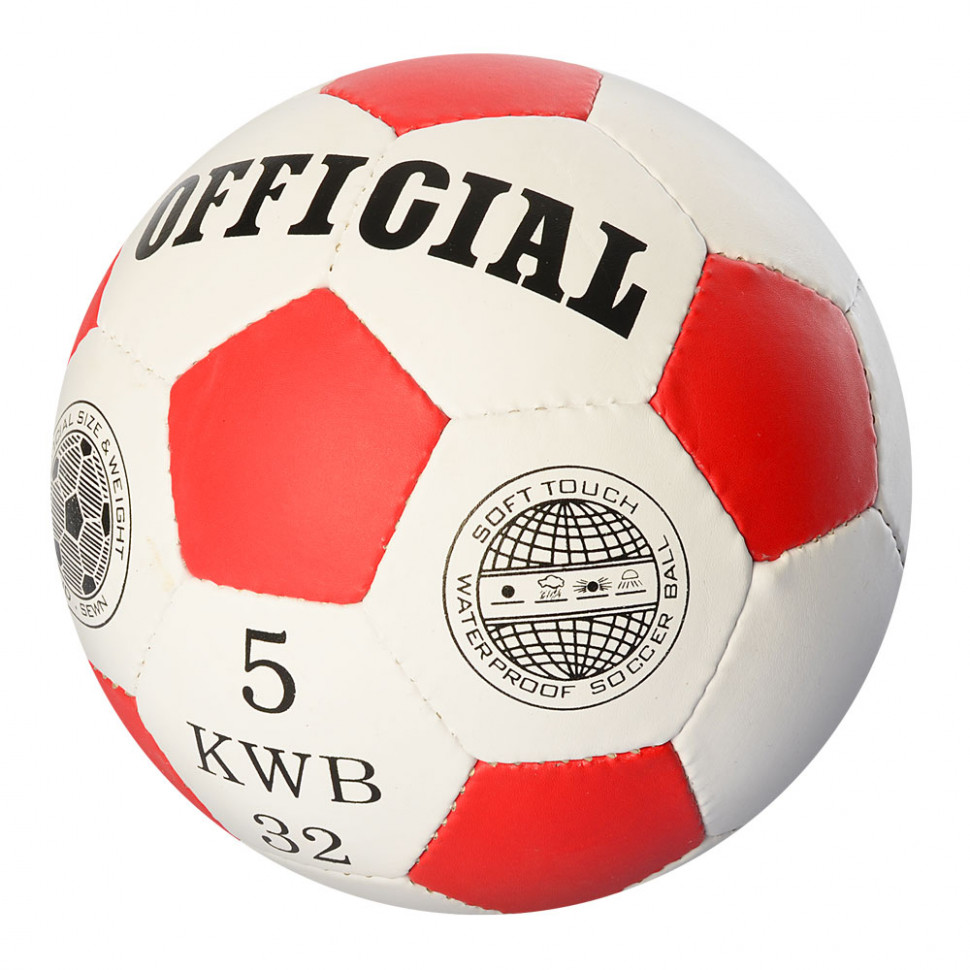 

Мяч футбольный OFFICIAL 2500-203 ( 2500-203(Red))