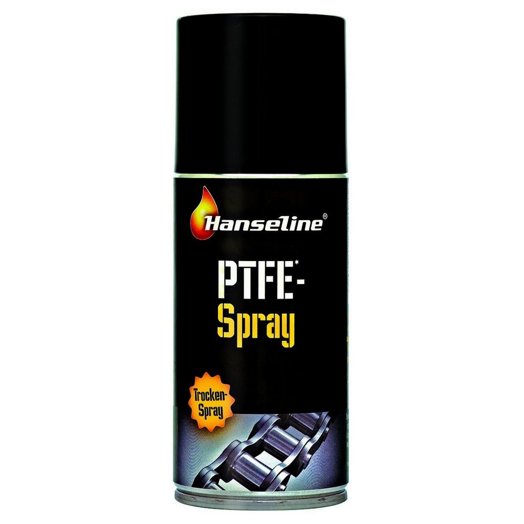 

Смазка для цепи спрей Hanseline PTFE Spray, 150 мл (тефлоновый)