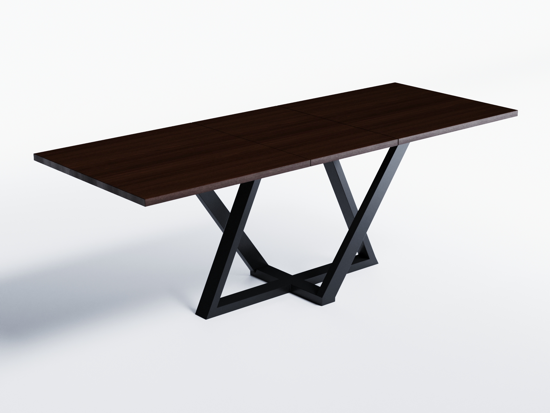 

Обеденный стол раскладной Skandi Wood SW147_R Каньон 150 (+50) х 90 х 76 см Натуральный шпон Дуб Венге