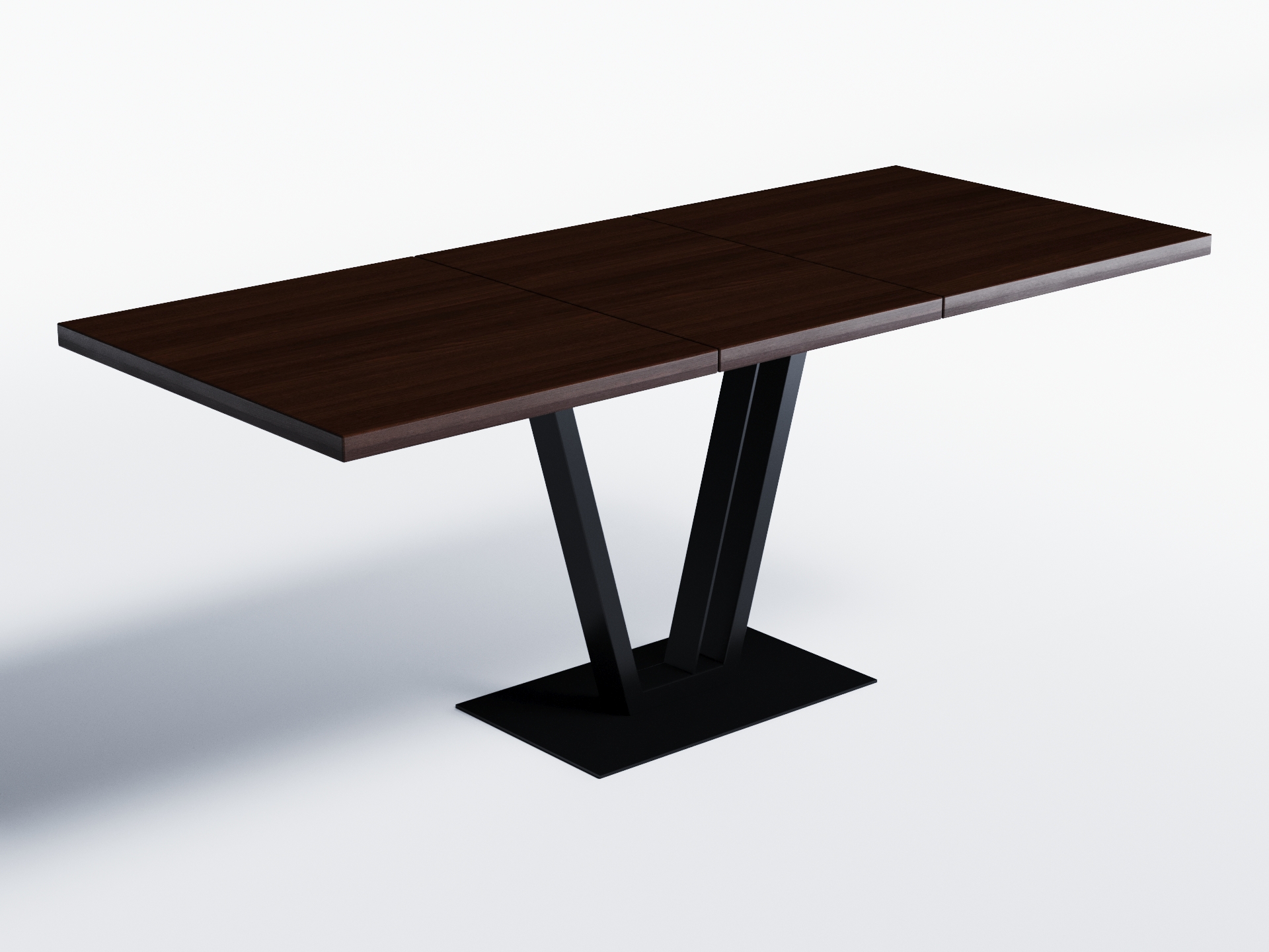 

Обеденный стол раскладной Skandi Wood SW139_R Детройт 150 (+50) х 90 х 76 см Натуральный шпон Дуб Венге