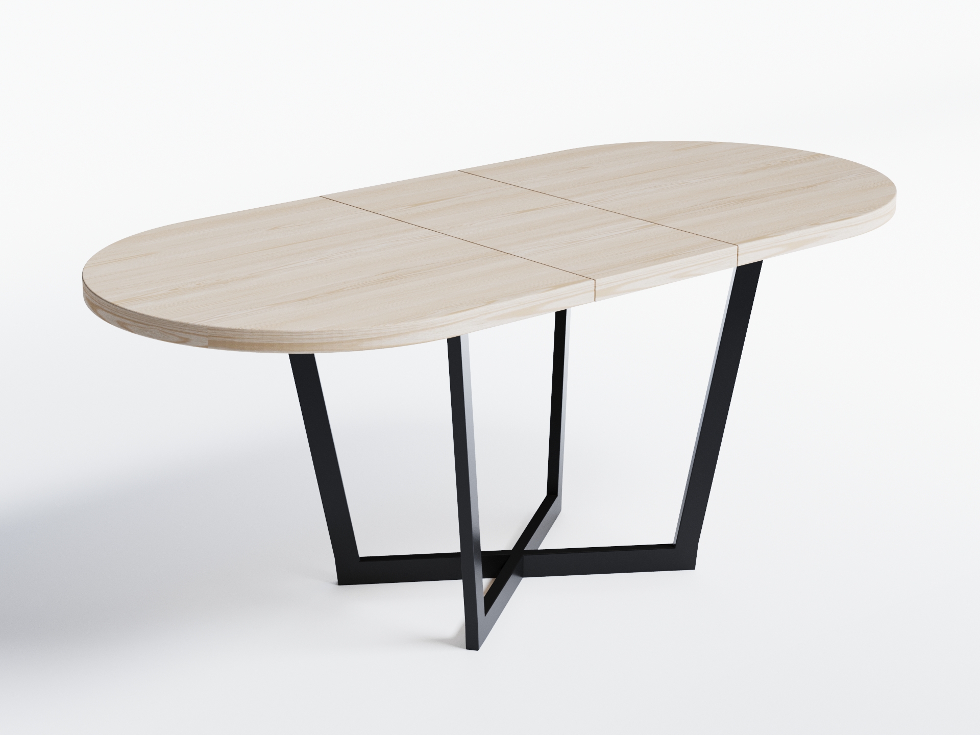 

Обеденный стол раскладной Skandi Wood SW144_R Билдро 150 (+50) х 90 х 76 см Натуральный шпон Дуб Натуральный
