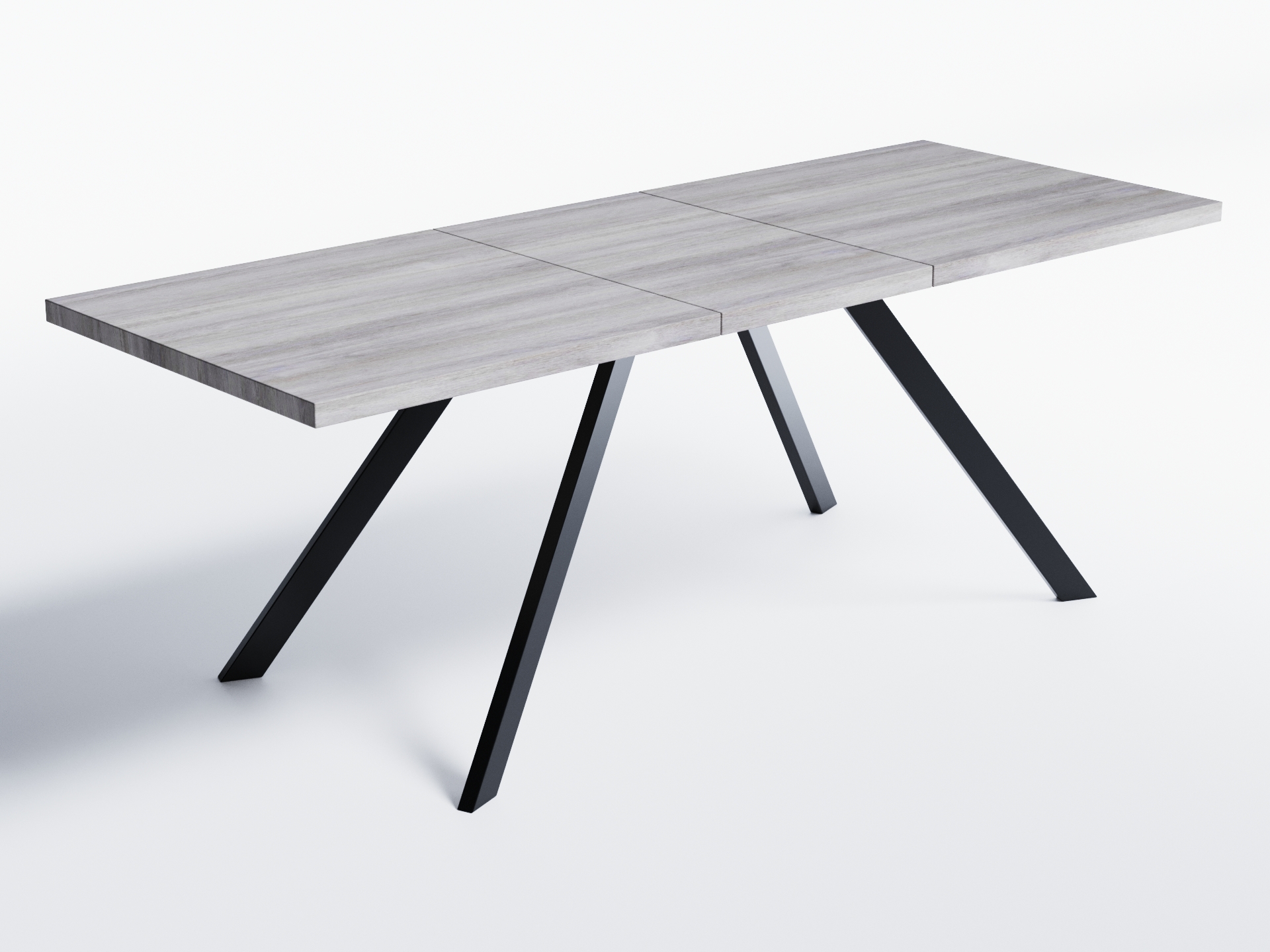 

Обеденный стол раскладной Skandi Wood SW091_R Колумбия 150 (+50) х 90 х 76 см Натуральный шпон Дуб Серый