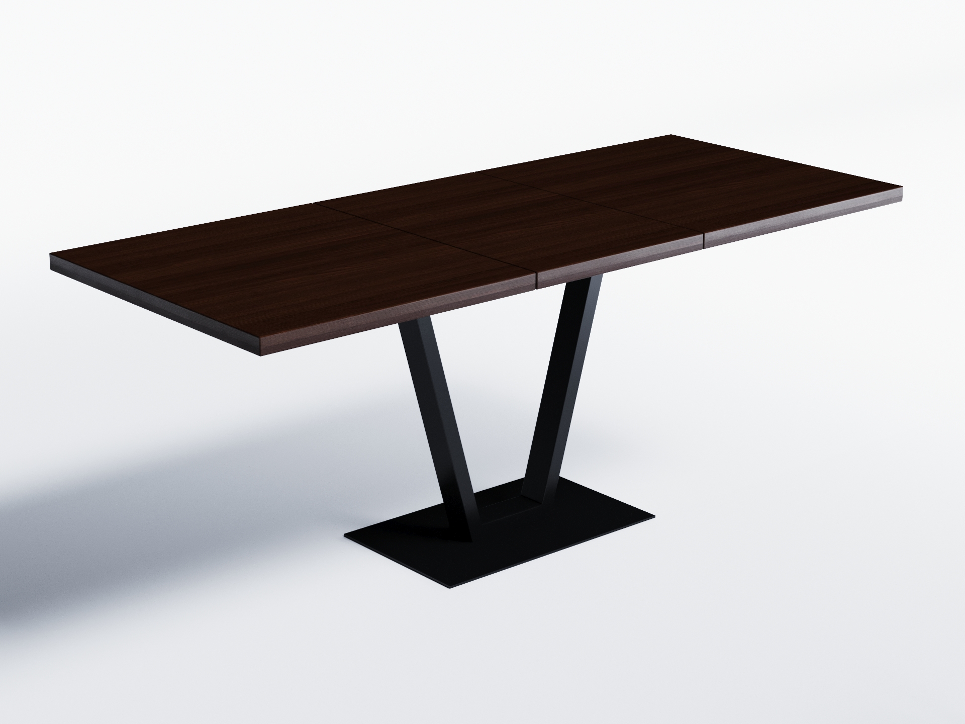 

Обеденный стол раскладной Skandi Wood SW057_R Мэн 120 (+50) х 90 х 76 см Натуральный шпон Дуб Венге