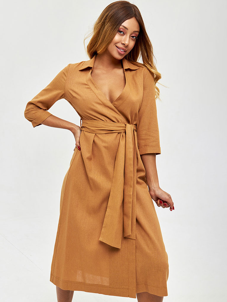 

Платье Katarina Ivanenko KIC00052  Коричневое, Платье Katarina Ivanenko KIC00052 S Коричневое