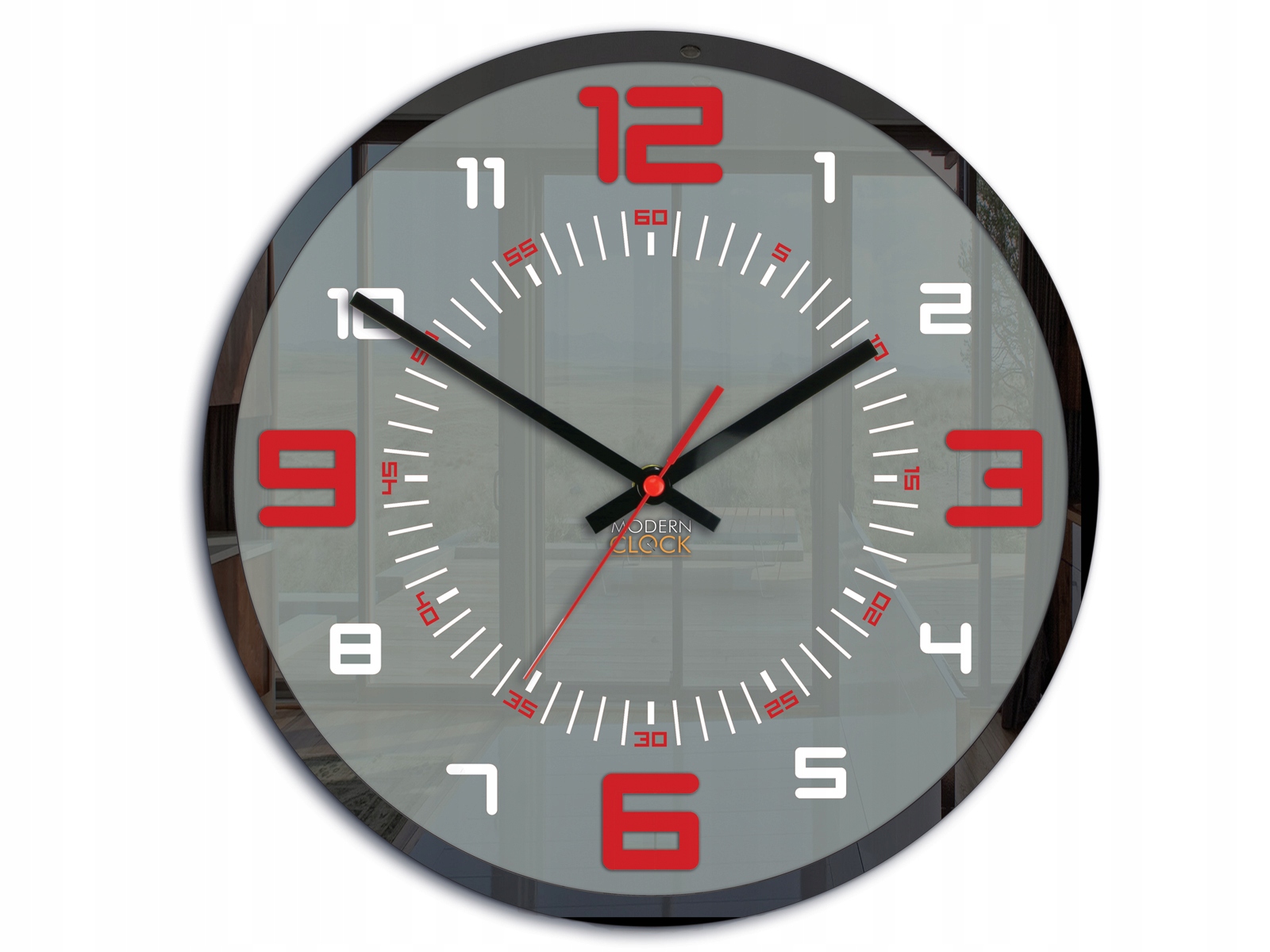 

Часы настенные ORION серые 30 см Modern Clock