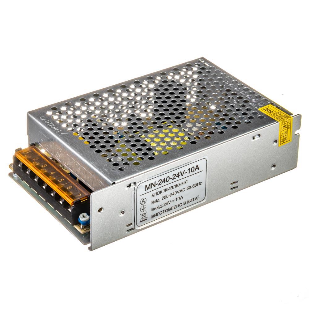 

Блок питания 24V MN/10A 250 Вт негерметичный