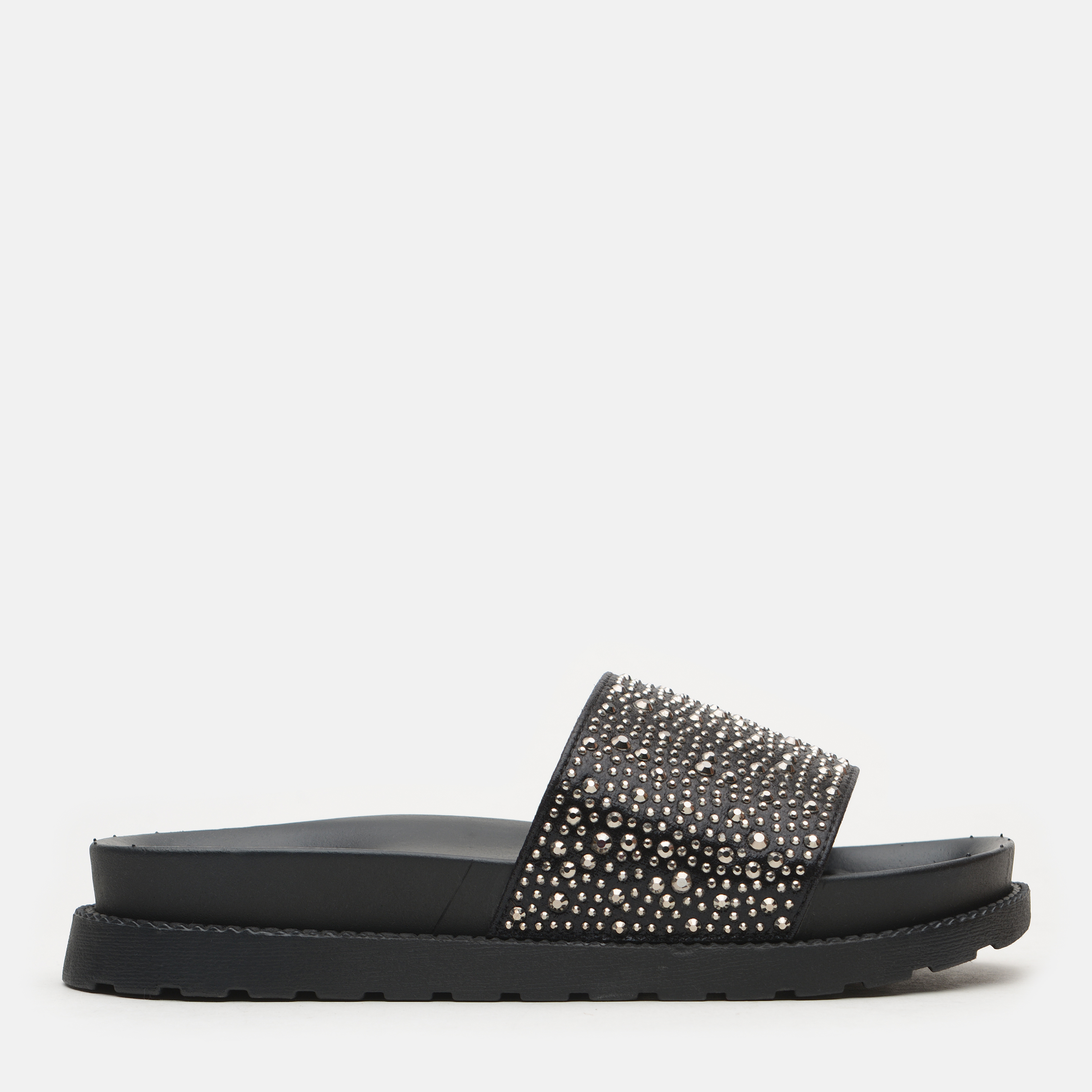 

Шлепанцы XTI Metallic Textile Ladies Sandals 48821-1 41 Черные