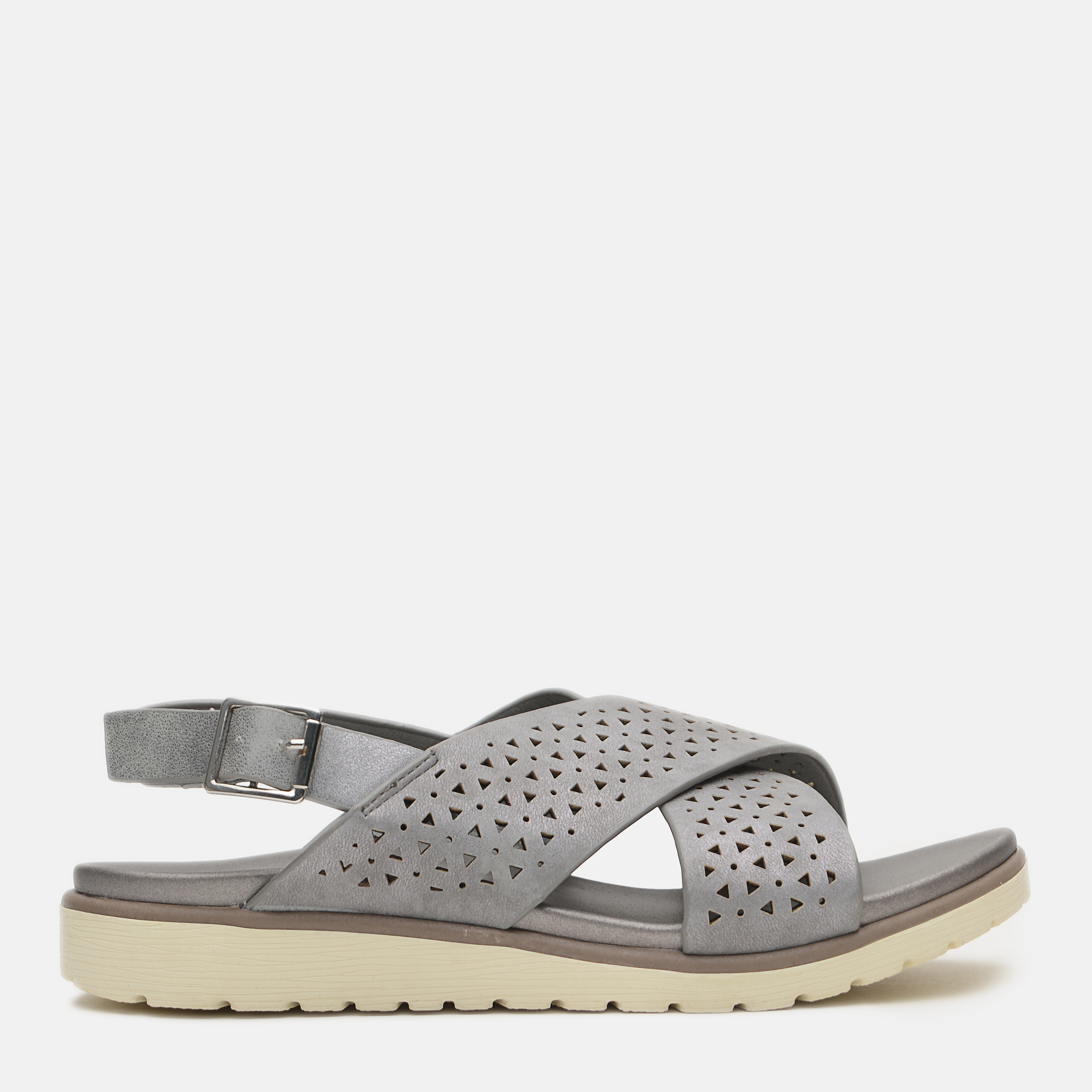 

Сандалии XTI Metallic Ladies Sandals 49097-2201 37 23 см Темно-серые